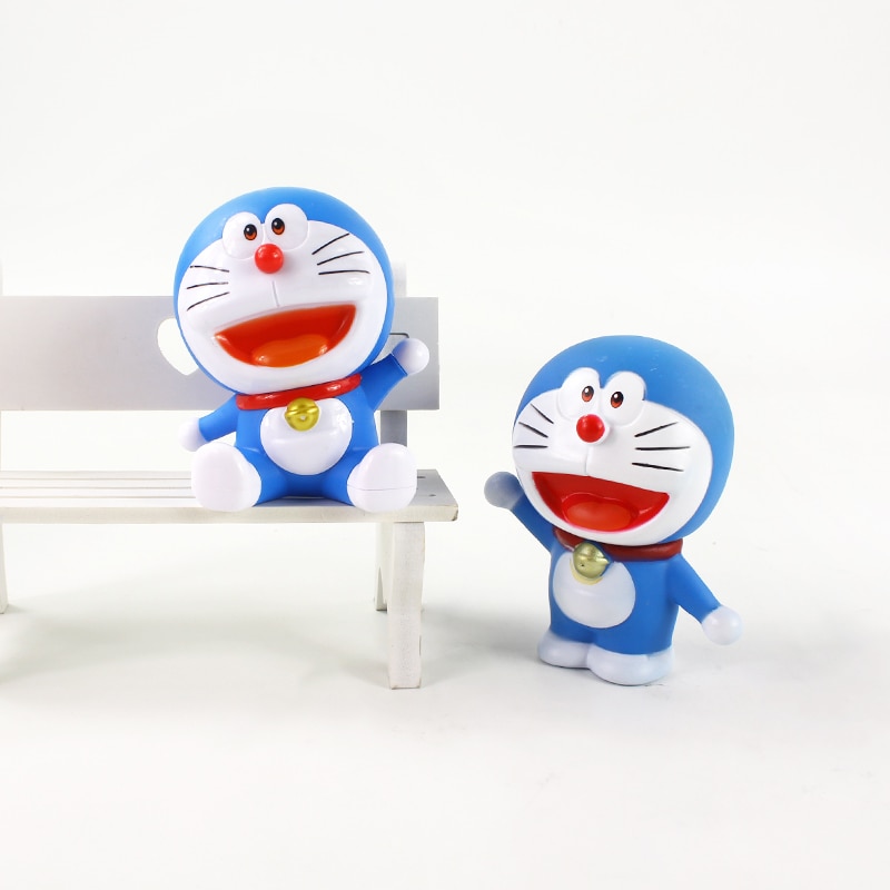 โมเดลฟิกเกอร์-kawaii-doraemon-pvc-ขนาด-10-ซม-2-สไตล์-ของเล่นสําหรับเด็ก-เก็บสะสม-ของขวัญวันเกิด