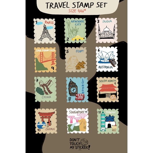 traveller-stamp-set-สติกเกอร์-สติ๊กเกอร์-ขนาด-a6