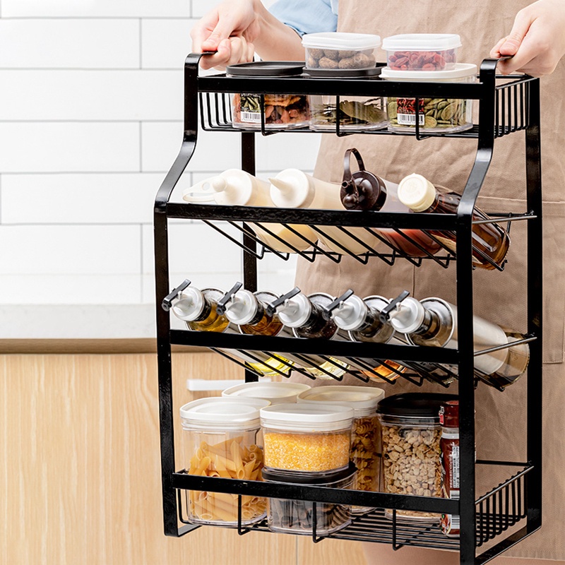 ชั้นวางเครื่องปรุง-3-4ชั้น-สแตนเลส-ชั้นวางขวด-spice-rack-blowiishop