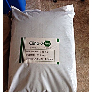 Clino-X Sand สารกรองน้ำสำหรับปรับสภาพน้ำ 25 ลิตร 25 กิโลกรัม