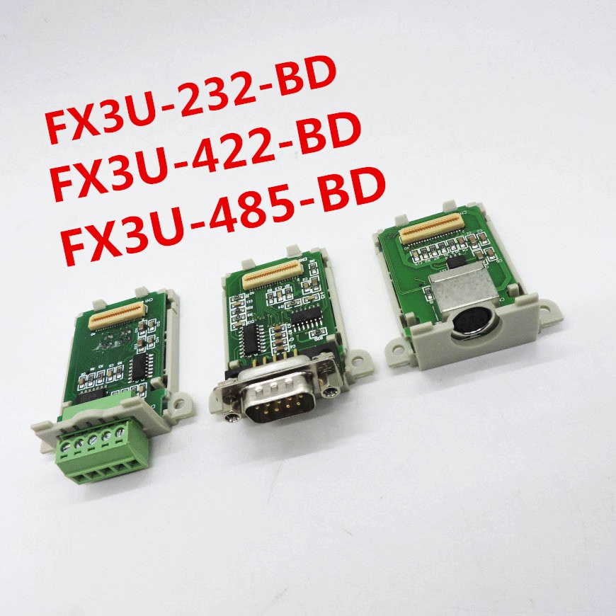 รูปภาพสินค้าแรกของรับประกัน 1 ปี ใหม่ PLC บอร์ดสื่อสาร FX3U-232-BD FX3U-485-BD FX3U-422-BD FX3U-CNV-BD FX3U-USB-BD