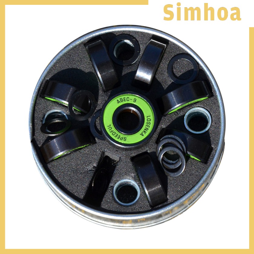 ภาพสินค้า( Simhoa ) ชุดอะไหล่แบริ่ง สเก็ตบอร์ด ความเร็วสูง 2.2X0.7 ซม. จากร้าน simhoa.th บน Shopee ภาพที่ 3