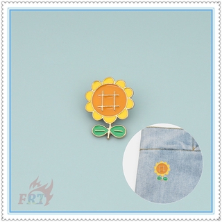 ★ Ins：Cartoon Sunflower Series 01 Brooches ★ 1Pc Cute Fashion Enamel Pins Backpack Button Badge Brooch