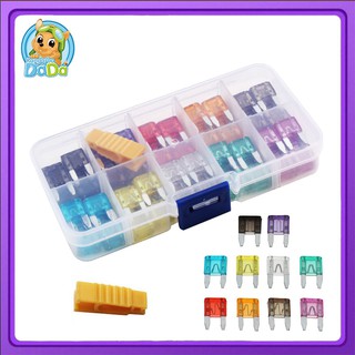 ฟิวส์รถยนต์ 120ตัว Micro fuse/Micro2 fuse/Mini fuse/Regular fuse 2A/3A/5A/7.5A/10A/15A/20A/25A/30A/35A