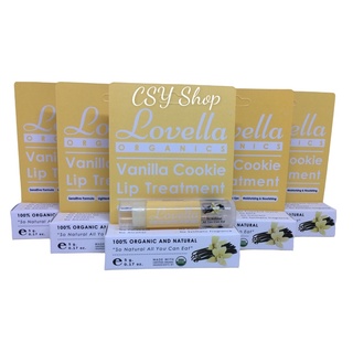 พร้อมส่ง ❗️Lovella organics vanilla cookie lip treatment 5 g