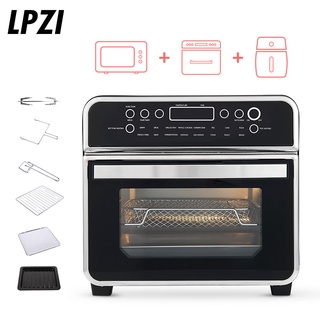 สินค้า LPZI 15L หม้อทอดไร้น้ำมัน เตาอบเค้ก หม้อทอด ไร้น้ำมัน เตาอบ มัลติฟังก์ชั่น Air fryer Oven