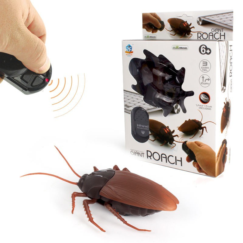 superhomeshop-แมลงสาบบังคับ-giant-roach-ของเล่นบังคับวิทยุ-ของเล่นรีโมท-ควบคุมระยะไกล-รุ่น-giant-roach-13jan-j1