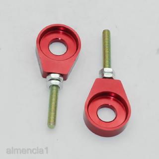 [ALMENCLA1] Red 12mm Chain Adjuster Tensioner Block for Pit Dirt Bike CRF50 Thumpstar