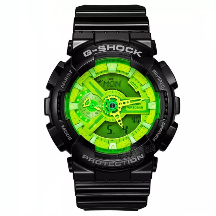 นาฬิกาข้อมือควอตซ์ G-Shock GA-110 TANGAN LELAKI GA110 GA100 48 สี R1025 ...