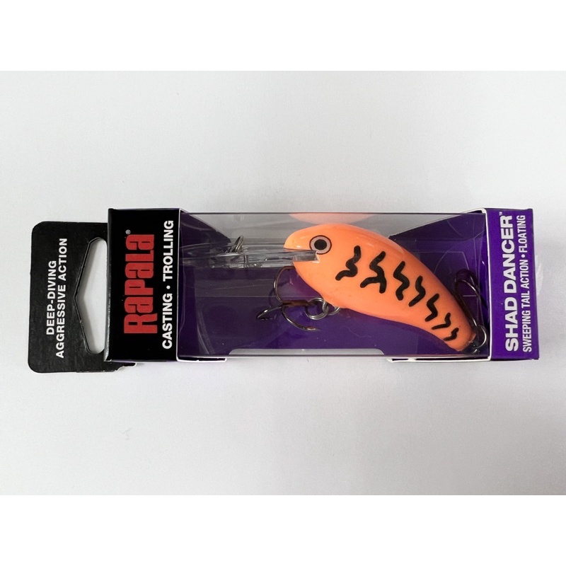 thumbnail image 2 of Rapala Shad Dancer 07 Fishing Lure - Purple Chrome Finish For Freshwater Fishing 2 of 14