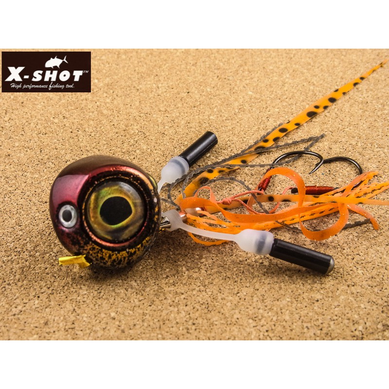 เหยื่อจิ๊ก XSHOT Tai Rubber Jig มีคลิกเสียง 60g.150g. Shopee Thailand