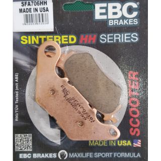 ผ้าเบรค EBC Brakes รุ่น HH sintered/ ผ้าหลัง Yamaha Xmax 300, R3