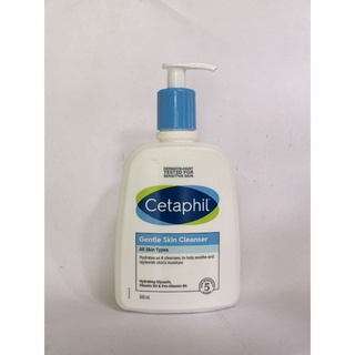 Cetaphil gentle skin cleanser 500ml 🌿เซตาฟิล สบู่ล้างหน้า​ อาบน้ำสูตรอ่อนโยน500มล.