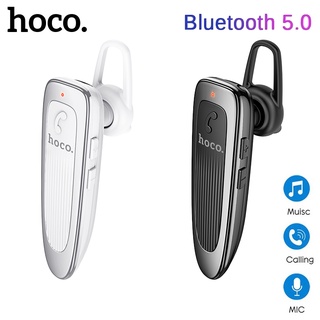 Hoco ของแท้ 100% E60 หูฟังบลูทูธไร้สาย 5.0 พร้อมไมโครโฟน
