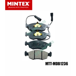 Mintex ผ้าเบรคหน้า (ของอังกฤษ) (brake pad) ฟอร์ด FORD Europe Escort 1.8i ปี 1992-1995 (Ate Brake)