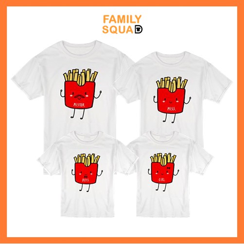 tee-dd-tshirt-เสื้อครอบครัว-french-fries-family-เสื้อยืด-มีให้เลือกทั้งเด็ก-และผู้ใหญ่-ผ้านุ่ม-ลายสวย-ไม่ย้วย-ไม่ต้องรีด