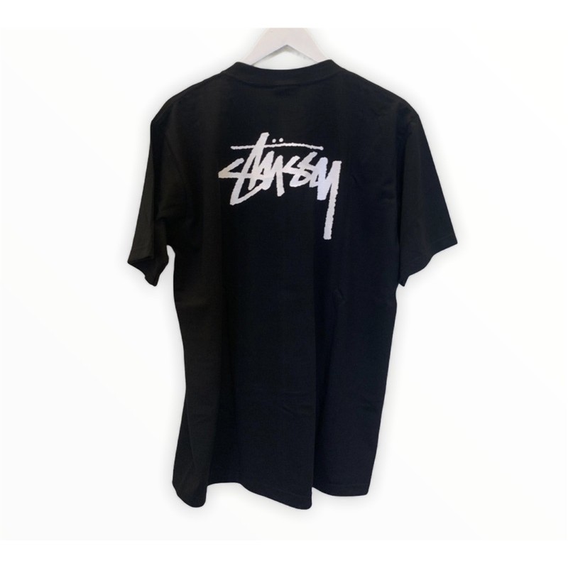 เสื้อยืดสกรีนลาย-stussy-bart-simpson-สกรีนสีสวย-ลายชัด-ผ้าฝ้ายคอตตอน-ซักไม่หด-ไม่ย้วย