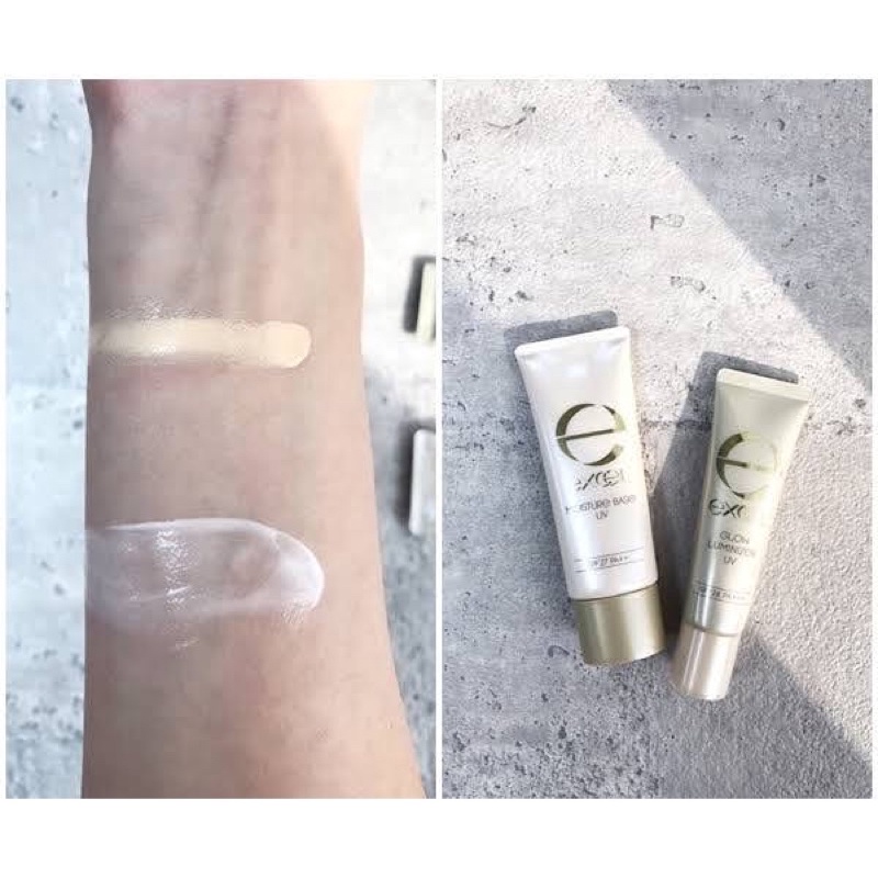 เครื่องสําอางญี่ปุ่น แนะนํา 2017 ไอเทมแรก Excel glow luminizer UV (エクセル