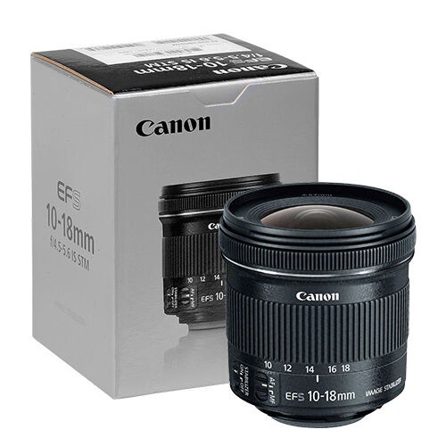 中古】(キヤノン) Canon EF-S 10-18/4.5-5.6 IS STM（楽天市場】ef-s10  
