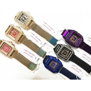 นาฬิกาแฟชั่น นาฬิกาข้อมือผู้หญิง GELETON สวยหรู สไตล์ Classic SK-1116 มี 6 สี (ฟรีกล่อง)