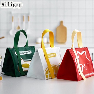 Ailigap Oxford Material Travel Picnic Pouch Portable Tote Lunch Bag