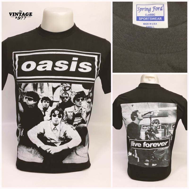 เสื้อวง-oasis-งานใหม่-made-in-usa