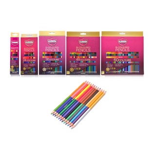 ภาพหน้าปกสินค้าสีไม้2หัว มาสเตอร์อาร์ต Master Art 12|24|36|48|60 สี รุ่นใหม่สุดคุ้ม ดินสอสี สีไม้ เครื่องเขียน ที่เกี่ยวข้อง