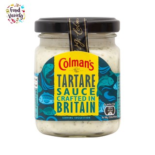 สินค้า Colman’s Tartare Sauce 144g โคลแมนส์ ซอสทาร์ทาร์ 144กรัม