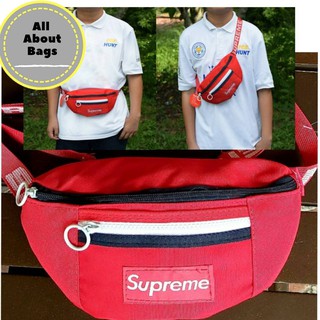 กระเป๋าสะพายข้างและคาดเอวSupreme//AB079