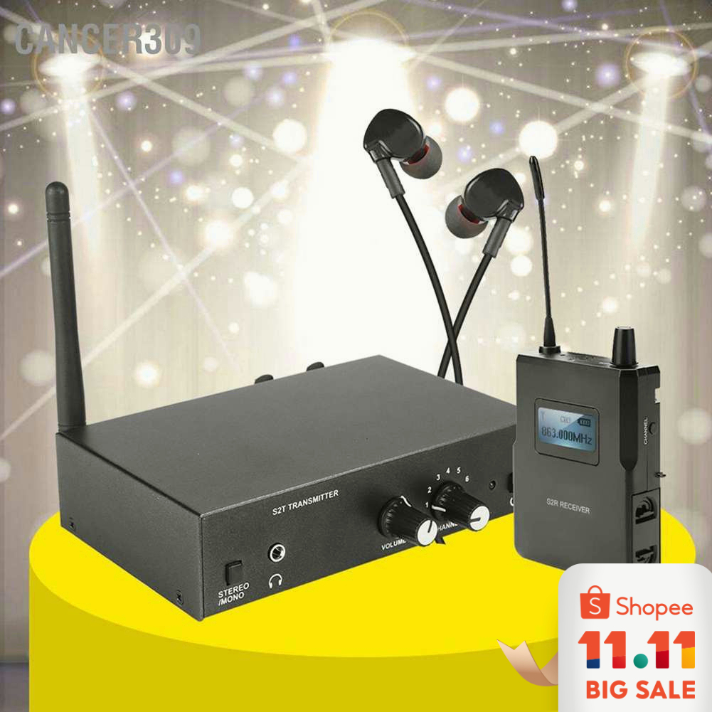 cancer309-อินเอียร์ไร้สาย-ระบบมอนิเตอร์-561-568mhz-สําหรับ-anleon-s2