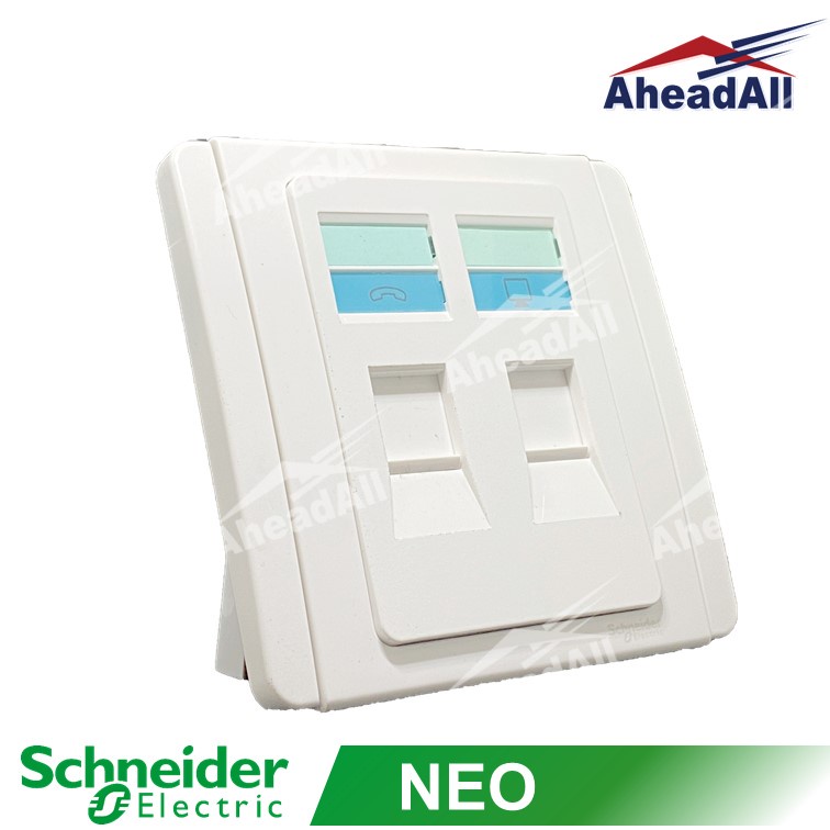 เต้ารับ-lan-และ-โทรศัพท์-neo-schneider-e3032td-gs-e3032td-ww