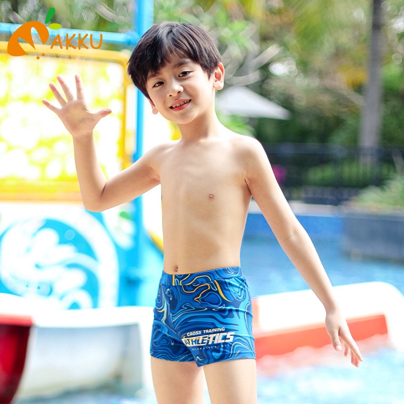 ชุดว่ายน้ำ-สำหรับเด็ก-ชุดว่ายน้ำบ็อกเซอร์ชายหาดสำหรับเด็ก-สื้อผ้าเด็กผู้ชาย-akku