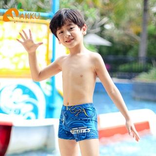 ชุดว่ายน้ำ สำหรับเด็ก ชุดว่ายน้ำบ็อกเซอร์ชายหาดสำหรับเด็ก สื้อผ้าเด็กผู้ชาย  AKKU
