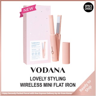 🇰🇷 [ใหม่] Vodana LOVELY STYLING CORDLESS MINI FLAT IRON