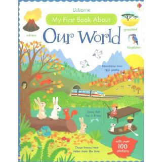 DKTODAY หนังสือ USBORNE MY FIRST BOOK ABOUT OUR WORLD