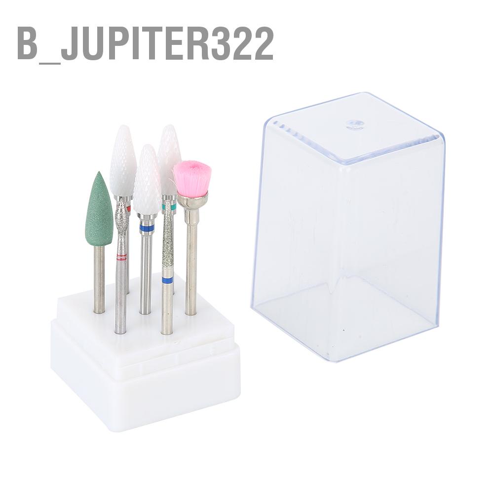 b-jupiter322-ชุดดอกสว่านไฟฟ้า-สําหรับขัดเล็บมือ-เล็บเท้า-7-ชิ้น