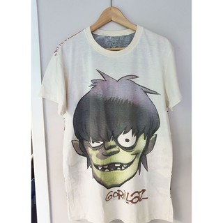 เสื้อยืด Gorillaz Band T-shirtสามารถปรับแต่งได้