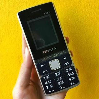 โทรศัพท์มือถือ NOKIA PHONE 6300  (สีกรม) 3G/4G  รุ่นใหม่ โนเกียปุ่มกด
