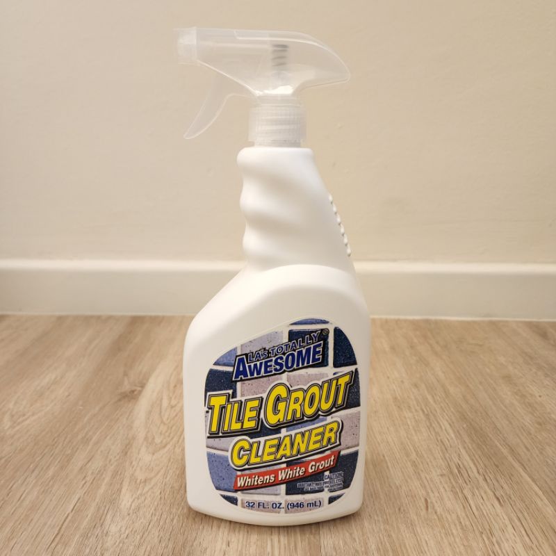LA's Totally Awesome Tile Grout Cleaner Whitens White Grout Made in USA