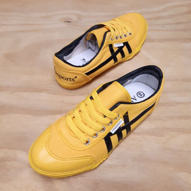 asiasports-by-leo-รองเท้าผ้าใบ-สีเหลือง