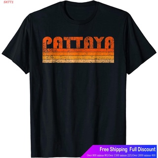 SKTT1 thailandเสื้อยืดลำลอง Vintage Retro Pattaya Thailand T-Shirt thailand Mens Womens T-shirts