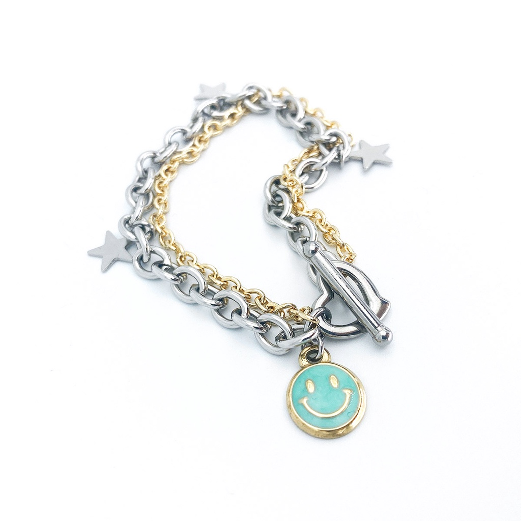 byyum-handmade-products-in-korea-smile-star-heart-toggle-chain-bracelet