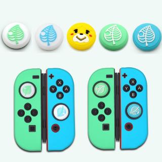 Animal Crossing Silicone Joystick Thumb Caps for Nintendo Switch NS / Lite Joy-Con Stick Grip Analog Cover Case 2Pcs