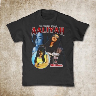 ใหม่ เสื้อยืด พิมพ์ลาย The Princess Of R B Aaliyah One In A Million สไตล์วินเทจ สําหรับผู้ชาย TYUI20995