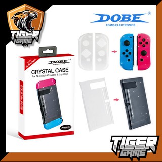 ภาพหน้าปกสินค้าDobe Crystal Case เครื่อง Nintendo Switch และ Joy Con (เคสใส)(กรอบใส)(switch case)(joy con case)(เคสใสใส่เครื่อง Switch) ซึ่งคุณอาจชอบราคาและรีวิวของสินค้านี้