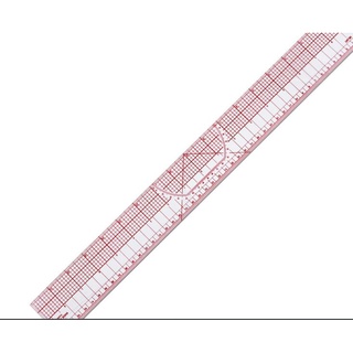 ภาพขนาดย่อของสินค้าไม้บรรทัด แบบตรง 45 cm สำหรับงานผ้า งานออกแบบ ตัดเย็บ