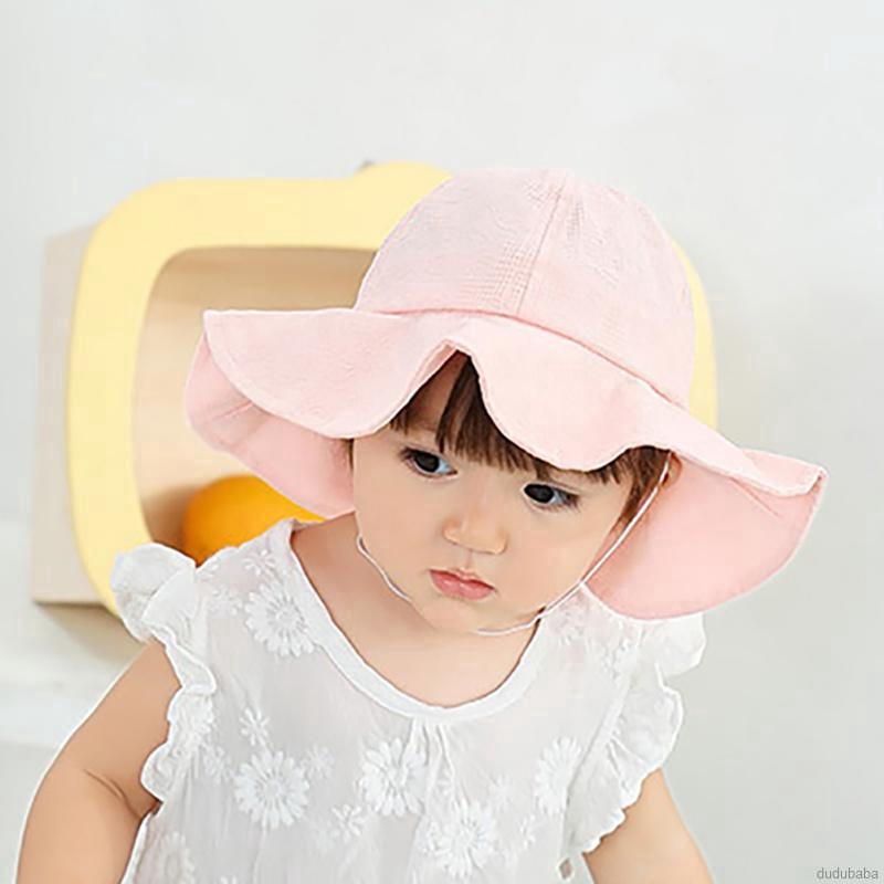 dudubaba-หมวกเจ้าหญิง-ผูกโบ-สีพื้น-สำหรับเด็ก