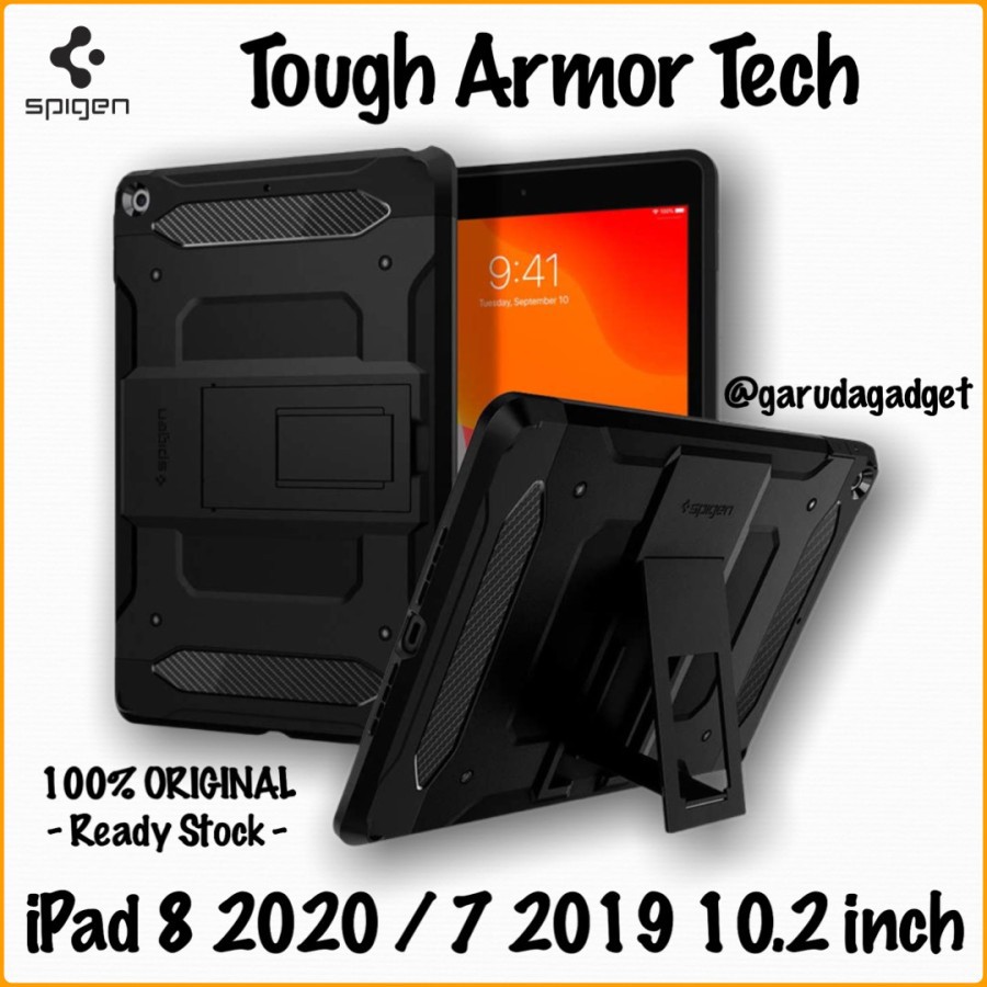 เคส Apple iPad 9/8/7 10.2 นิ ้ ว SPIGEN Tough Armor Tech Casing Cover