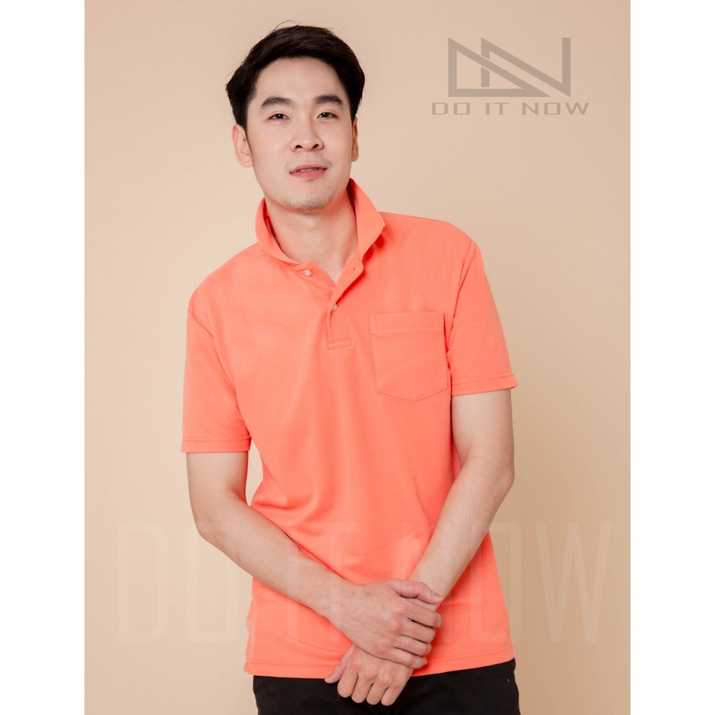 ภาพหน้าปกสินค้าสีโอรส  และ สีแดงสด เสื้อโปโล (ชาย) By Doitnow สินค้าคุณภาพ จากแห่งผลิตโดยตรง จากร้าน doitnowshop บน Shopee