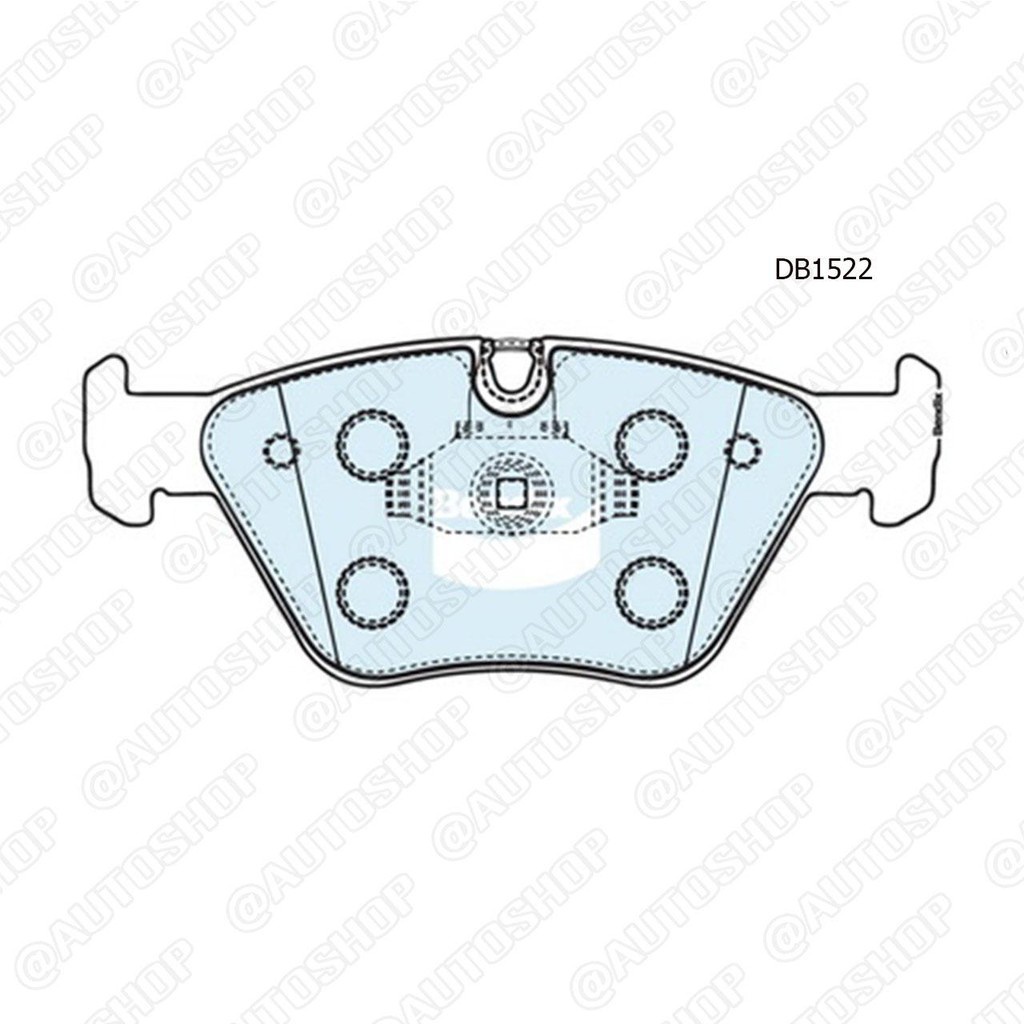 ผ้าเบรคหน้า-bmw-series-5-520i-525i-e60-04-x3-e83-05-db1522-hd